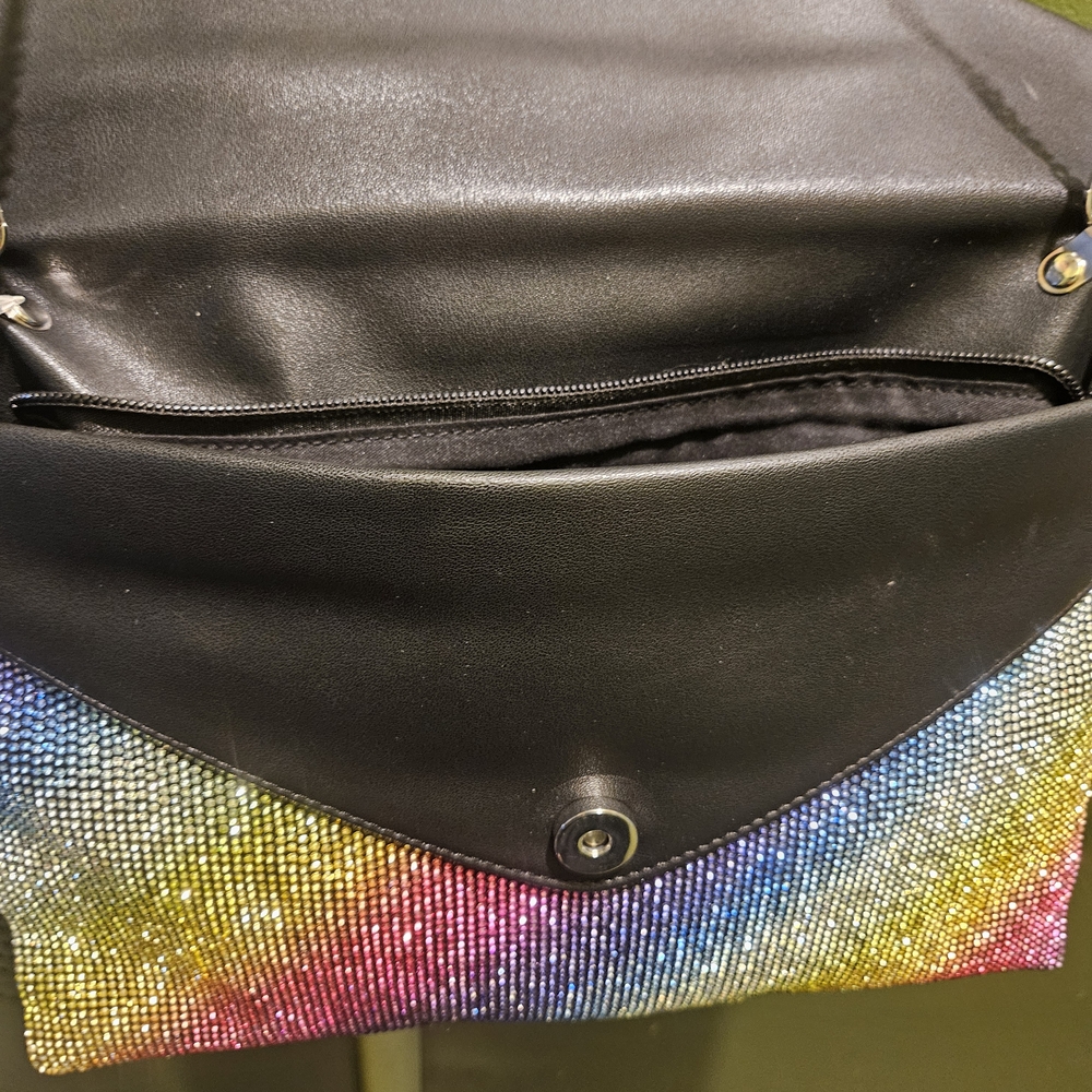 Multicolor Rhinestone Clutch - Picture 2 of 2